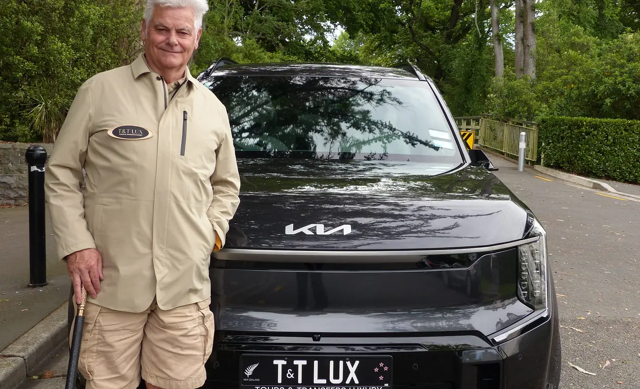 T&T LUX website design — premium luxury tours and transfers service in New Zealand